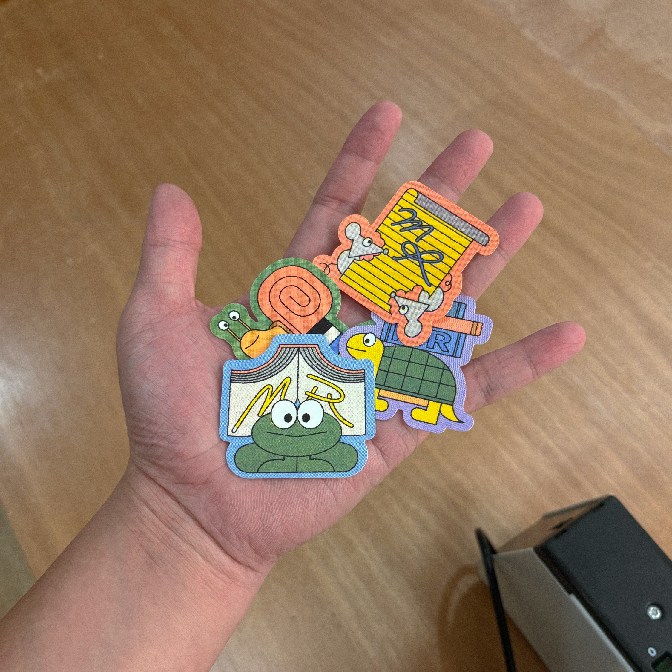 Little Companions Riso Stickers