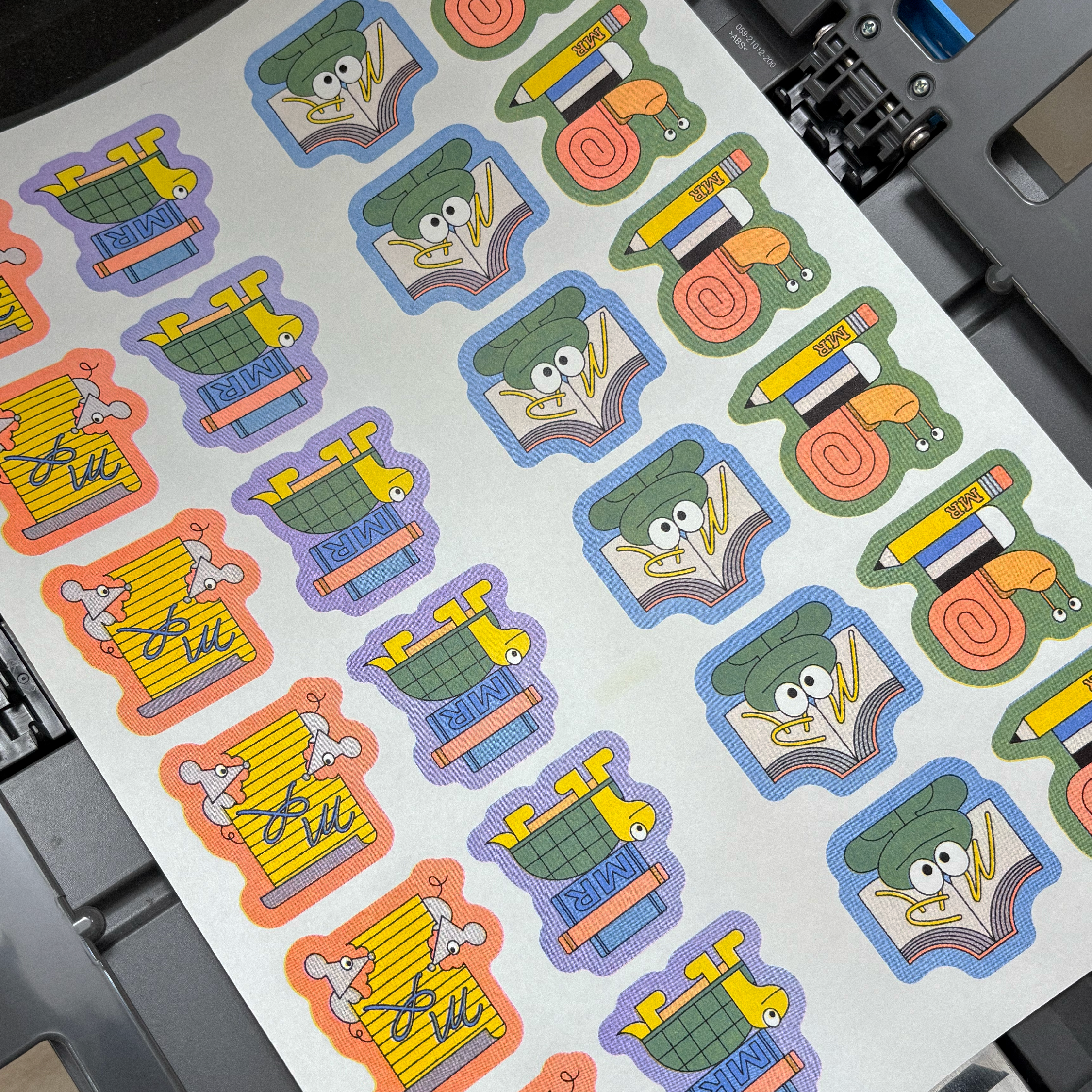 Little Companions Riso Stickers